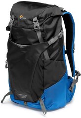 Lowepro seljakott PhotoSport BP 24L AW III, must/sinine hind ja info | Kotid, vutlarid fotoaparaatidele | kaup24.ee