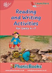 Phonic Books Dandelion Launchers Reading and Writing Activities Units 4-7: Sounds of the alphabet hind ja info | Noortekirjandus | kaup24.ee