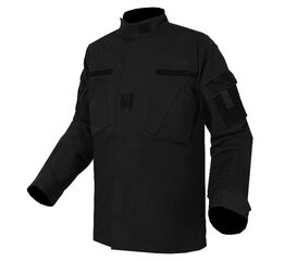 Meeste sõjaväeline kampsun Mil-Tec ACU Rip Stop Jacket, Must hind ja info | Meeste joped | kaup24.ee