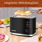 Aigostar Energy - Toaster 2 viiluga koos kuklitarvikuga hind ja info | Rösterid | kaup24.ee