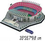 Puzzle 3D jalgpallistaadion BARCELONA CAMP NOU hind ja info | Pusled | kaup24.ee