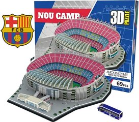 Puzzle 3D jalgpallistaadion BARCELONA CAMP NOU hind ja info | Pusled | kaup24.ee