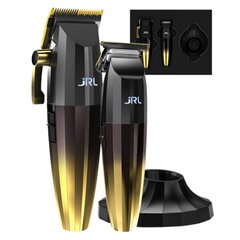 JRL Fresh Fade Combo Kit 2020 Gold Barber Hair Razor ja juuksetrimmer komplekt hind ja info | Juukselõikusmasinad, trimmerid | kaup24.ee