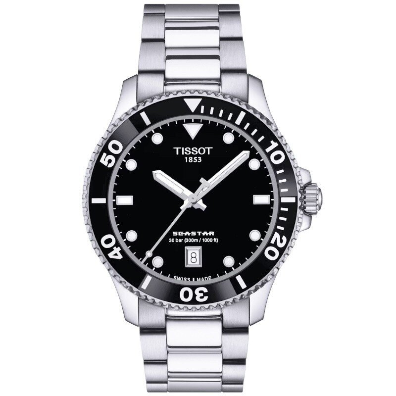 Tissot Seastar 1000 40MM T120.410.11.051.00 T120.410.11.051.00 hind ja info | Naiste käekellad | kaup24.ee