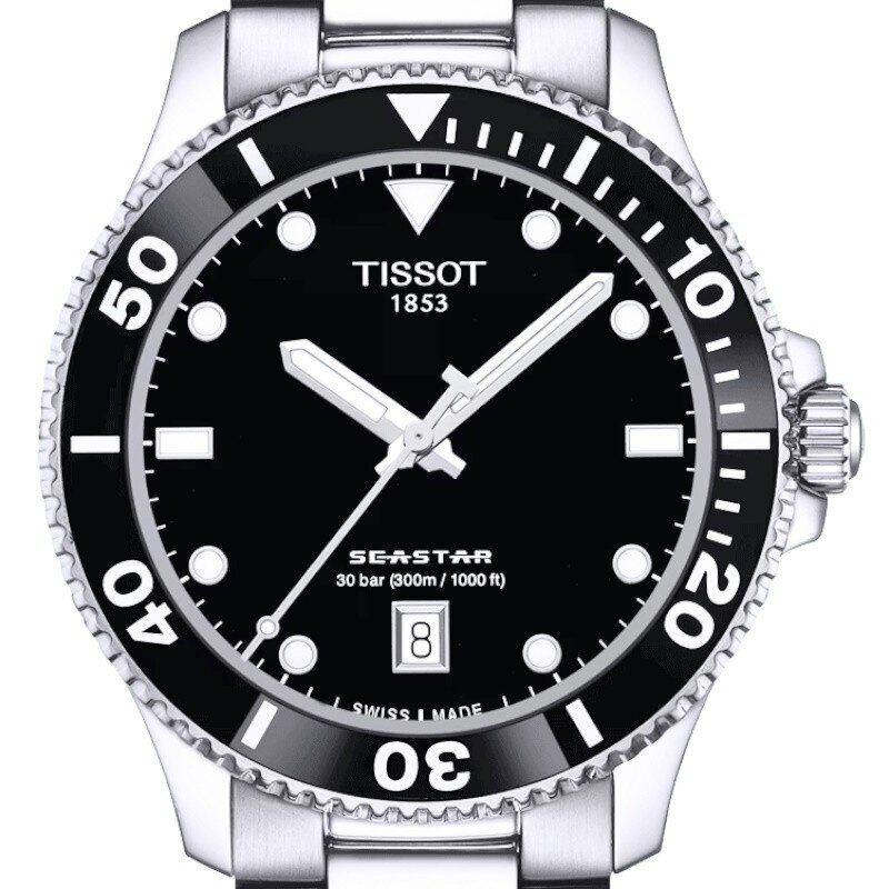 Tissot Seastar 1000 40MM T120.410.11.051.00 T120.410.11.051.00 hind ja info | Naiste käekellad | kaup24.ee