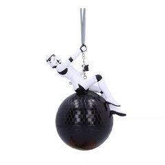 Star Wars Stormtrooper Wrecking Ball Hanging Christmas Ornament цена и информация | Атрибутика для игроков | kaup24.ee