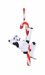 Star Wars Stormtrooper Candy Cane Hanging Christmas Ornament 12cm hind ja info | Fännitooted mänguritele | kaup24.ee