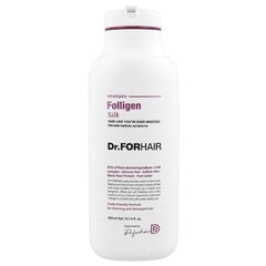 Dr.FORHAIR Folligen Silk Shampoo 300 ml - šampoon siidiga hind ja info | Maskid, õlid, seerumid | kaup24.ee