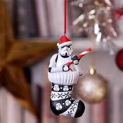 Star Wars Stormtrooper in Stocking Hanging Christmas Ornament 11.5cm hind ja info | Fännitooted mänguritele | kaup24.ee