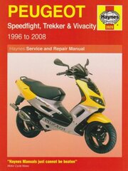 Peugeot Speedfight, Trekker & Vivacity Scooters ('96 - '08) 3rd Revised edition цена и информация | Путеводители, путешествия | kaup24.ee