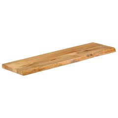 vidaXL lauaplaat naturaalse servaga 100x20x3,8 cm mangopuit цена и информация | Столешницы для кухни | kaup24.ee