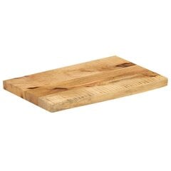 vidaXL lauaplaat 50x30x2,5cm Naturaalne serv toores mangopuit цена и информация | Столешницы для кухни | kaup24.ee