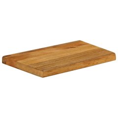 vidaXL lauaplaat naturaalse servaga 40x20x3,8 cm mangopuit цена и информация | Столешницы для кухни | kaup24.ee