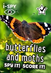 i-SPY Butterflies and Moths: Spy it! Score it! цена и информация | Книги для малышей | kaup24.ee