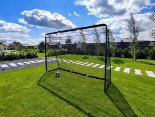 Jalgpallivärav 240 x 170 cm GETAFE hind ja info | Jalgpalliväravad ja -võrgud | kaup24.ee