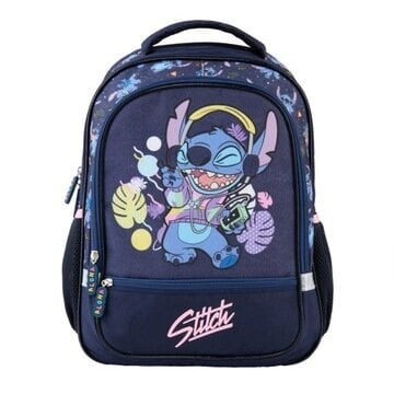 Lilo ja Stitch Paso mitme kambriga kooli seljakott lilla tooni, sinise tooni, mitmevärviline 19 l + 2 muud toodet hind ja info | Koolikotid, sussikotid | kaup24.ee