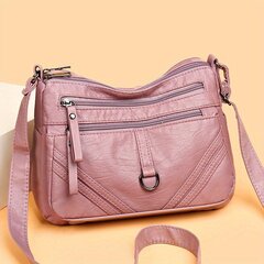 'Moodne pu-nahast crossbody kott' variant-40528 hind ja info | Naiste käekotid | kaup24.ee