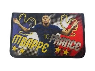 MBAPPE France одинарный складной пенал цена и информация | Школьные рюкзаки, спортивные сумки | kaup24.ee