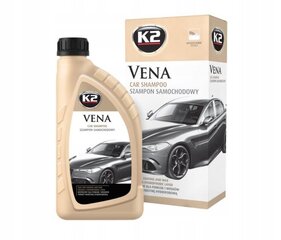 Шампунь для автомобилей K2 VENA 1л - защита и блеск Вашего автомобиля! Высококачественное гидрофобное средство для безупречной чистоты и ухода. цена и информация | Дополнительные принадлежности | kaup24.ee