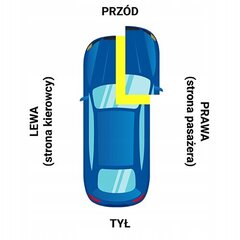 Передний крыло для Opel Corsa D (06-14) - новое, правое, готовое к покраске. Идеальное решение для вашего автомобиля! Получите качество от Polcar по доступной цене. цена и информация | Дополнительные принадлежности | kaup24.ee