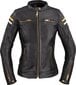 Naiste nahast motojope W-TEC Stripe Lady - must L hind ja info | Mootorratturi joped | kaup24.ee