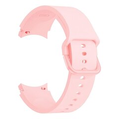 СИЛИКОНОВЫЕ ЧАСЫ SAMSUNG GALAXY WATCH 4 | 5 | 5 PRO | 6 | 7 | FE BABY PINK цена и информация | Аксессуары для смарт-часов и браслетов | kaup24.ee