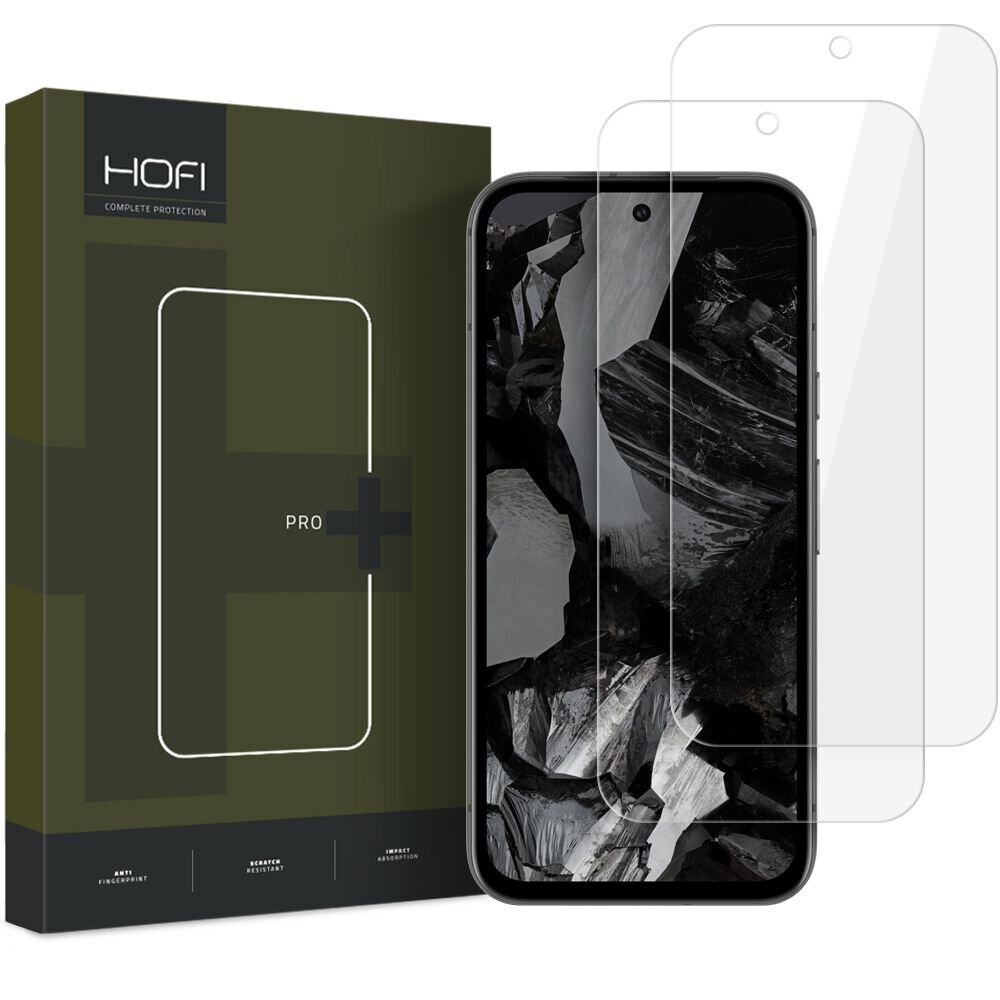 HOFI GLASS PRO+ 2-PACK GOOGLE PIXEL 9 | 9 PRO LÄBIPAISTEV KARASTATUD KLAAS цена и информация | Ekraani kaitsekiled | kaup24.ee