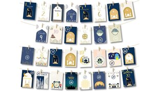 ONEHAUS kaunistuskomplekt Ramadan Mubarak, 30-päevane kalender hind ja info | Jõulukaunistused | kaup24.ee