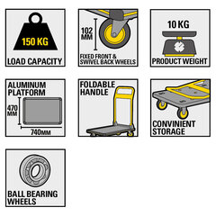 Kaubakäru, 150 kg hind ja info | Käsitööriistad | kaup24.ee