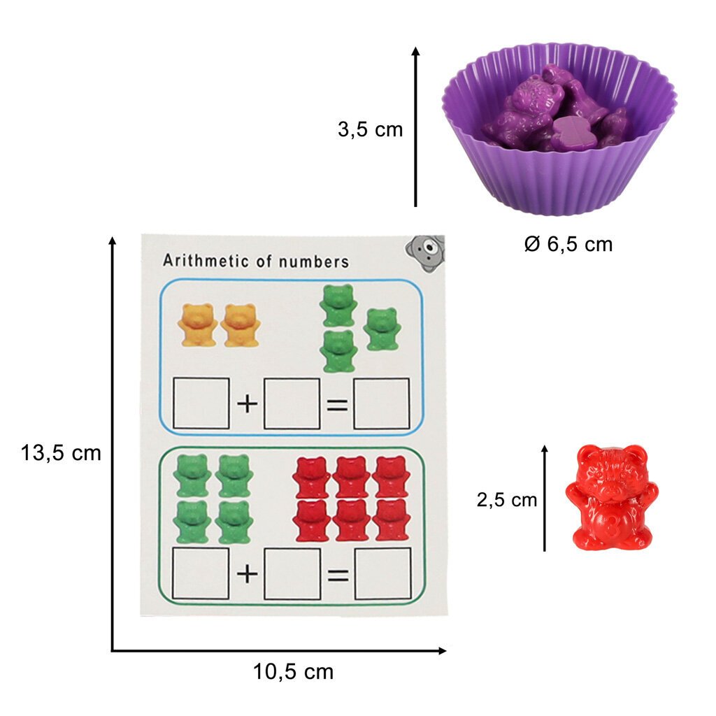 Numbrite õppemäng lastele H2 hind ja info | Arendavad mänguasjad | kaup24.ee
