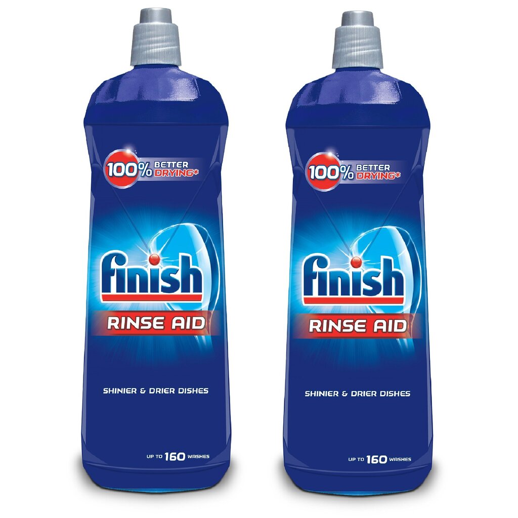 Finish nõudepesumasina loputusvahend Shine&Dry, 2 x 800 ml цена и информация | Nõudepesuvahendid | kaup24.ee