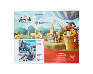 Maali numbrite järgi Wizardi Rainbow hunt, 40x50cm цена и информация | Живопись по номерам | kaup24.ee