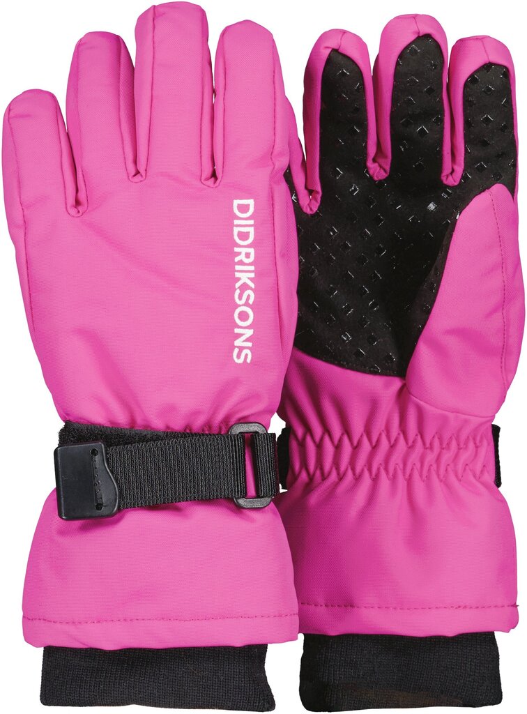 Didriksons laste talvekindad BIGGLES GLOVES 3, fuksia цена и информация | Laste talveriided | kaup24.ee