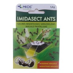 Гель-инсектицид для борьбы с муравьями MKDS Imidasect Ants, 1,4 г цена и информация | Насекомые | kaup24.ee