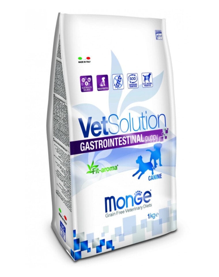 Monge Vet Solution Dog Gastrointestinal Puppy, 1,5 kg цена и информация | Kuivtoit koertele | kaup24.ee