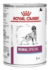 Royal Canin Renal Special Canine, 6x410 g hind ja info | Konservid koertele | kaup24.ee