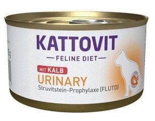 Kattovit Feline Diet Urinary hirvelihaga, 85 g цена и информация | Кошачьи консервы | kaup24.ee