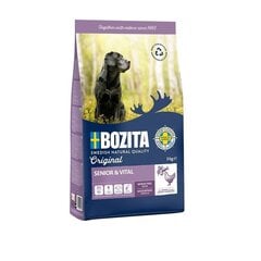 Bozita Original Senior & Vital vanematele koertele kanaga, 3 kg hind ja info | Kuivtoit koertele | kaup24.ee