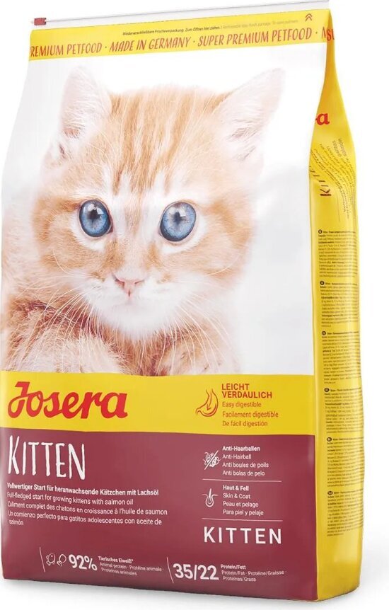 Josera Kitten, 10 kg цена и информация | Kuivtoit kassidele | kaup24.ee