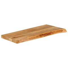 vidaXL lauaplaat naturaalse servaga 80x30x3,8 cm mangopuidust цена и информация | Столешницы для кухни | kaup24.ee