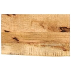 vidaXL lauaplaat 40x30x2,5cm Naturaalne serv toores mangopuit цена и информация | Столешницы для кухни | kaup24.ee