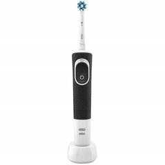 Oral-B Vitality 100 Black + 4 vahetusotsikut täpsus цена и информация | Электрические зубные щетки | kaup24.ee