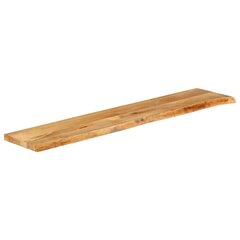 vidaXL lauaplaat naturaalse servaga 160x20x3,8 cm mangopuit цена и информация | Столешницы для кухни | kaup24.ee