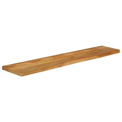 vidaXL lauaplaat naturaalse servaga 160x20x3,8 cm mangopuit цена и информация | Столешницы для кухни | kaup24.ee