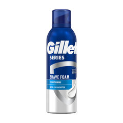 Пена для бритья Gillette Series Conditioning, 200 мл х 3 шт. цена и информация | Косметика и средства для бритья | kaup24.ee