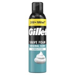 Raseerimisvaht Gillette Sensitive 200+100 ml x 6 tk. hind ja info | Raseerimisvahendid | kaup24.ee