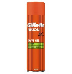 Гель для бритья Gillette Fusion Ultra Sensitive, 200 мл х 2 шт. цена и информация | Косметика и средства для бритья | kaup24.ee