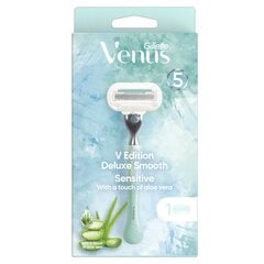 Razor Venus Delux Smooth Sensitive V Edition Modular Aloe, 1 pea x 2 tk. hind ja info | Raseerimisvahendid | kaup24.ee