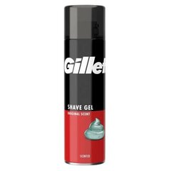 Raseerimisgeel Gillette Original, 200 ml x 6 tk. hind ja info | Raseerimisvahendid | kaup24.ee