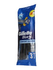 Ühekordsed pardlid Gillette Blue 3 Comfort Slalom, 3 tk. x 12 tk. hind ja info | Raseerimisvahendid | kaup24.ee